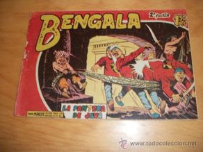 Comics: BENGALA 2ª Nº 6 EDITORIAL MAGA 1959 ORIGINAL